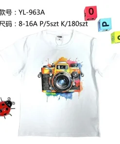 Bluzki DZIECIĘCA,size 4-12 lat,paczka 5szt, 1kolor (Sao chép)