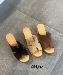 Sandaly na Obcasie DAMSKIE (36-41, 12par) (Sao chép)