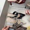 Sandaly na Obcasie DAMSKIE (36-41, 12par)