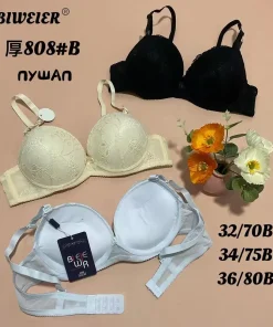 Biustonosz B Damskie, size 32/70-36/80, paczka 6szt, 1 kolor