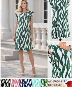 Sukienki Damskie, Size s-xl, paczka 12szt, mix kolor (Sao chép)