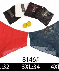 Majtki Damskie, Size 2xl-4xl, paczka 24szt, mix kolor