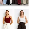Bluzki damskie ,size uni,paczka 6szt,mix kolor (Sao chép)