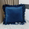 Welvet falbankami poszewki 40*40cm Paczka:10szt / 1kolory (Sao chép)