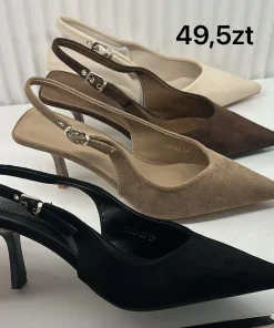 Buty Sandaly na Obcasie DAMSKIE (36-41, 12par)