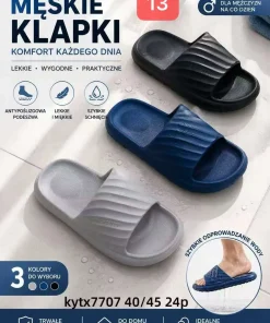Klapki MĘSKIE (40-45, 24par)