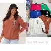 Bluzki damskie wloskie, Size uni ,paczka 20szt, mix kolor (Sao chép)