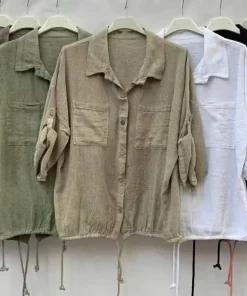 Bluzki DAMSKA WŁOSKA, Size uni ,paczka 6szt mix kolor (Sao chép)