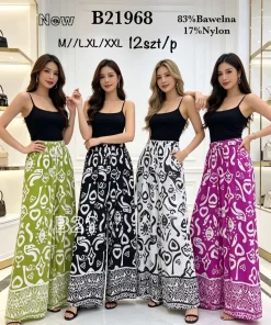 Spodnie DAMSKI ,size m/l-xl/2xl,paczka 12szt,mix kolor