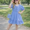 Sukienki DZIECIĘCA , Size 4-14 lat, paczka 6szt, 1kolor (Sao chép)