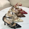 Buty Sandaly na Obcasie DAMSKIE (36-41, 12par) (Sao chép)