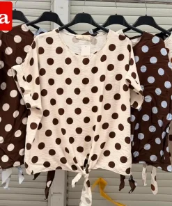 Bluzki DAMSKA WŁOSKA, Size uni ,paczka 6szt mix kolor (Sao chép)