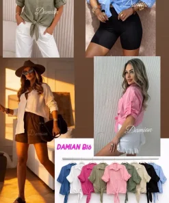 Koszule damskie,size uni,paczka 6szt, mix kolor
