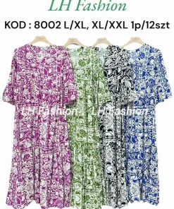 Sukienki damskie , Size l/xl-2/3xl,paczka 12szt, mix kolor (Sao chép)
