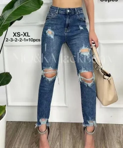 Jeansy damskie, Size xs-xl,paczka 10szt,1kolor (Sao chép)