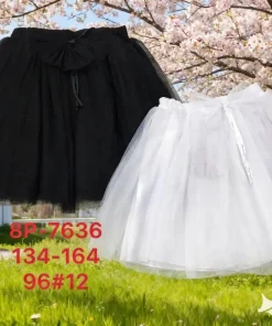 Spódnica DZIECIĘCA ,size 134-164 ,paczka 12szt,mix kolor