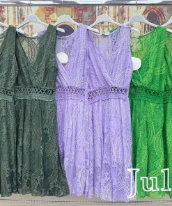Sukienki damskie wloskie, Size uni ,paczka 6szt mix kolor