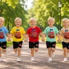 Sukienki DZIECIĘCA,size 4-8 lat,paczka 4szt, 1 kolor (Sao chép)