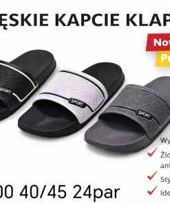Klapki MĘSKIE (40-45, 24par)