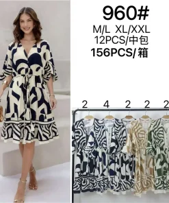 Sukienki damskie , Size m/l-xl/2xl,paczka 12szt, mix kolor (Sao chép)