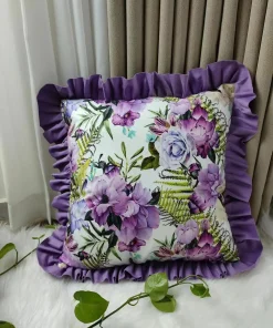 Welvet falbankami poszewki 40*40cm Paczka:10szt / 1kolory (Sao chép)