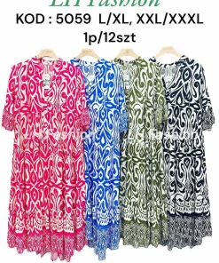 Sukienki damskie , Size l/xl-xl/2xl,paczka 12szt, mix kolor (Sao chép)