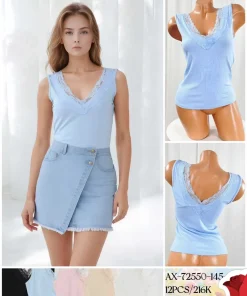 Bluzki Damskie, Size s-xl, paczka 12szt, mix kolor (Sao chép)
