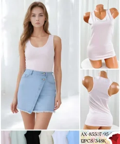 Bluzki Damskie, Size s-xl, paczka 12szt, mix kolor (Sao chép)