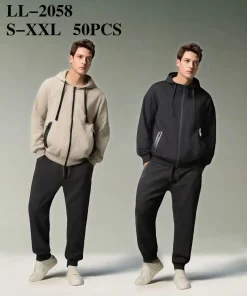 Komplety MĘSKIE, Size s-2xl, paczka 12szt, mix kolor