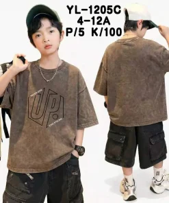 Bluzki DZIECIĘCA ,size 4-12lat,paczka 5szt,1kolor