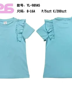 Bluzki DZIECIĘCA,size 4-12lat,paczka 5szt, 1kolor (Sao chép)