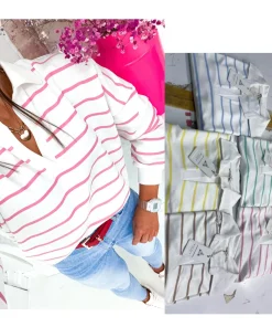 Bluzy Damskie wloskie, Size uni ,paczka 6szt,mix kolor