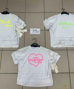 Bluzki DZIECIĘCA , Size 6-16lat, paczka 6szt, 1kolor