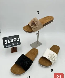 Klapki DAMSKIE (36- 41, 12par)