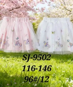 Spódnica DZIECIĘCA ,size 116-146 ,paczka 12szt,mix kolor