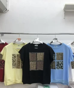 Bluzki Damskie, Size uni, paczka 12szt, mix kolor (Sao chép)