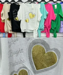 Bluzki damskie,size uni,paczka 6szt, mix kolor