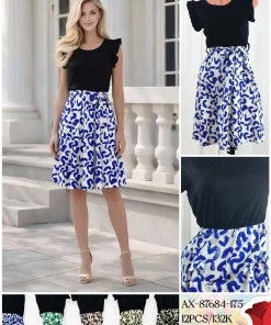 Sukienki Damskie, Size s-xl, paczka 12szt, mix kolor (Sao chép)
