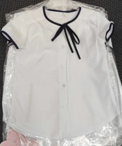 Bluzki DZIECIĘCA ,size 122-158,paczka 7szt,1kolor