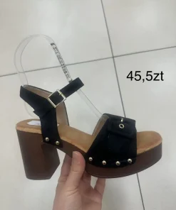 Sandaly na Obcasie DAMSKIE (36-41, 12par)