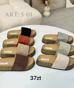Klapki DAMSKIE (36- 41, 12par)
