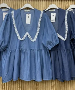 Bluzki DAMSKA WŁOSKA, Size uni ,paczka 6szt mix kolor (Sao chép)