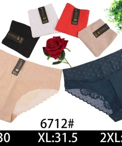Majtki Damskie, Size l-2xl, paczka 24szt, mix kolor