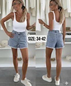 Spodenki jeansowe DAMSKI ,size 34-42,paczka 10szt,1kolor