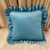 Welvet falbankami poszewki 40*40cm Paczka:10szt / 1kolory (Sao chép)