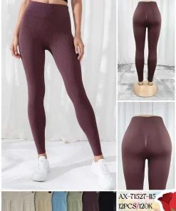 Legginsy Damskie, size s-xl, paczka 12szt, mix kolor