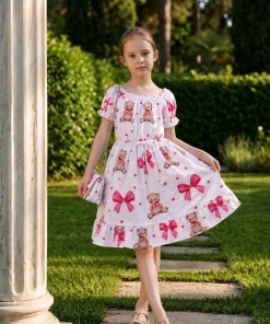 Sukienki DZIECIĘCA , Size 4-14lat, paczka 6szt, 1kolor (Sao chép)