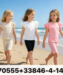 Komplety DZIECIĘCA,size 2-6lat,paczka 15szt, mix kolor (Sao chép)