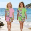 Komplety DZIECIĘCA,size 4-14lat,paczka 24szt, mix kolor (Sao chép)