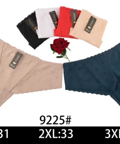 Majtki Damskie, Size l-2xl, paczka 24szt, mix kolor
